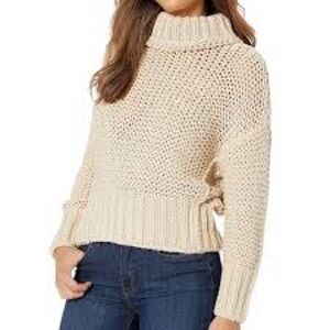 Free People My Only Sunshine Cowl Neck Sweater
